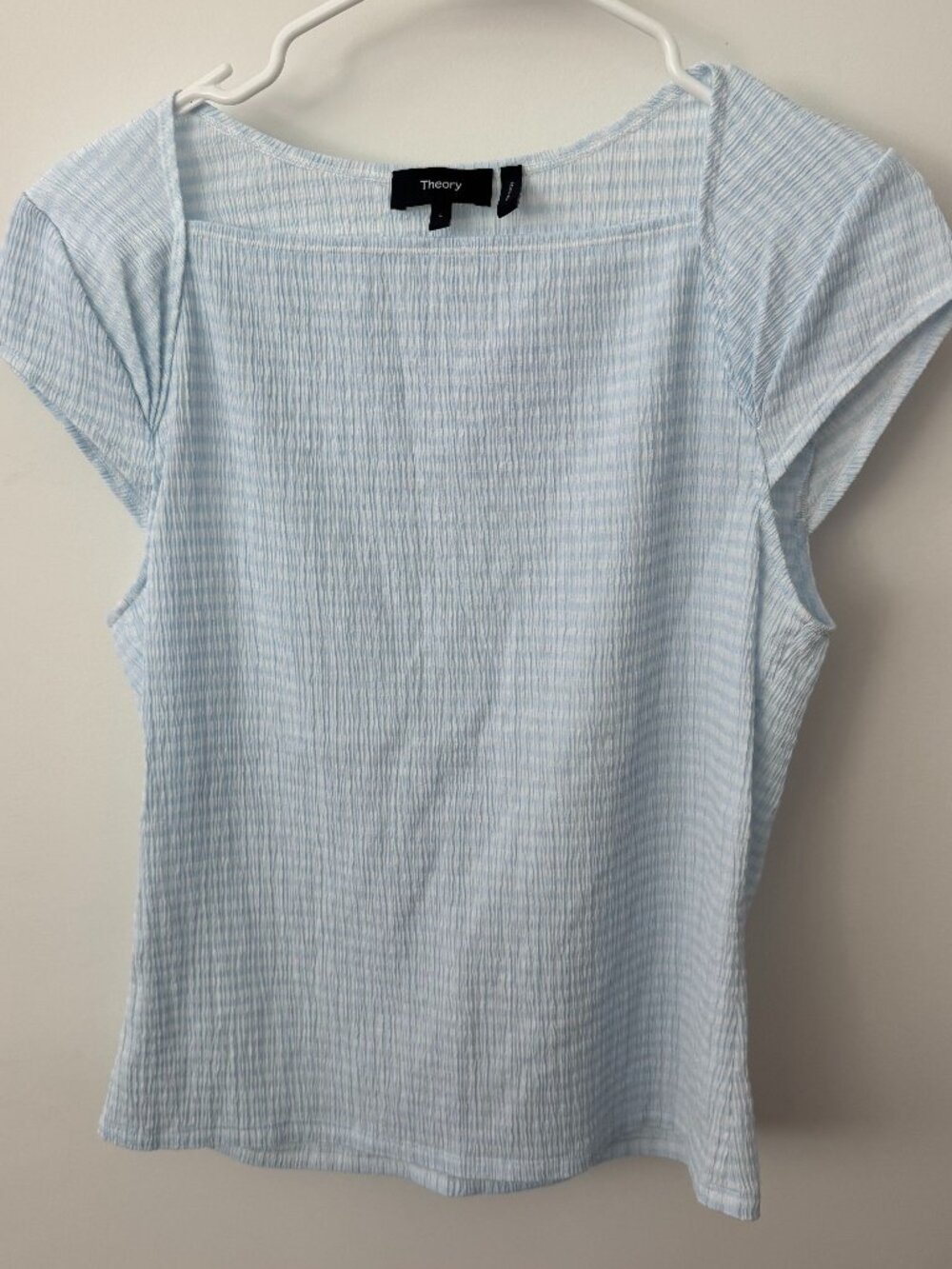 Theory Smocked Top L